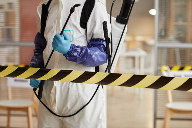 Professional Hoarding Cleanup technician working in Genoa, AR